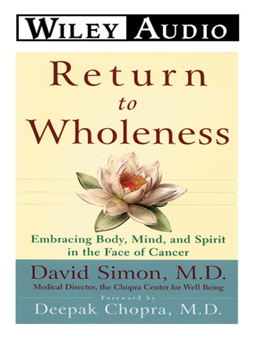 Title details for Return to Wholeness by David Simon - Wait list